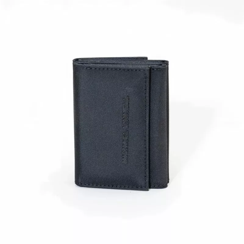 3-voudige nylon portemonnee