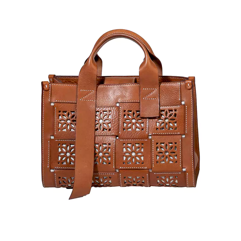 Holle leren crossbodytas